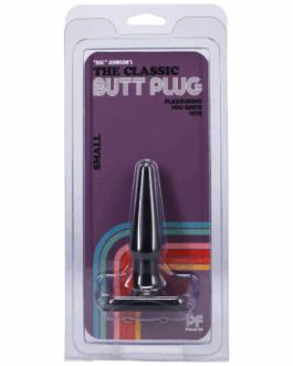 Classic Butt Plug – Klein – Zwart