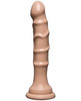 Slimline Dong met Zuignap – 5.5 / 13 cm – Vanille