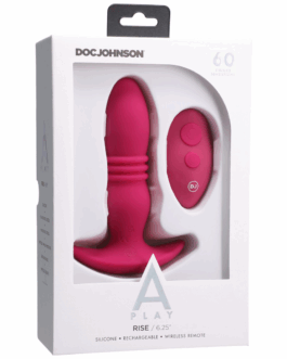 Rise – Siliconen Anale Plug met Afstandsbediening