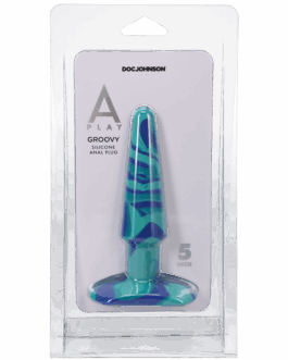 Groovy – Silicone Anale Plug – 5 / 12 cm – Ocean