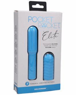 Elite – Mini Vibrator met verwisselbare opzetstuk – 4 / 10 cm