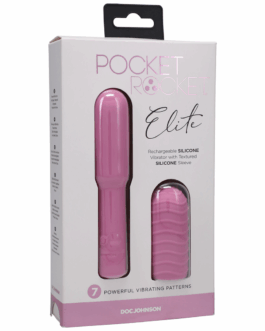 Elite – Mini Vibrator met Verwisselbare Bevestiging – 4 / 10 cm