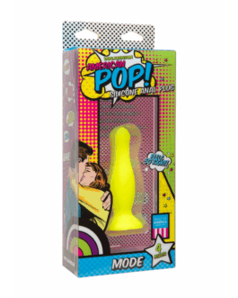 American Pop – Mode – Silicone Anal Plug – 4” / 10 cm