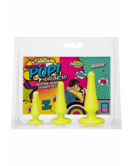 Launch! Silicone Anal Trainer Set – Yellow