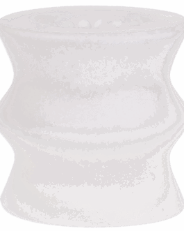 Glow Helping Head Silicone – Masturbator Sleeve – Frost / Green Glow