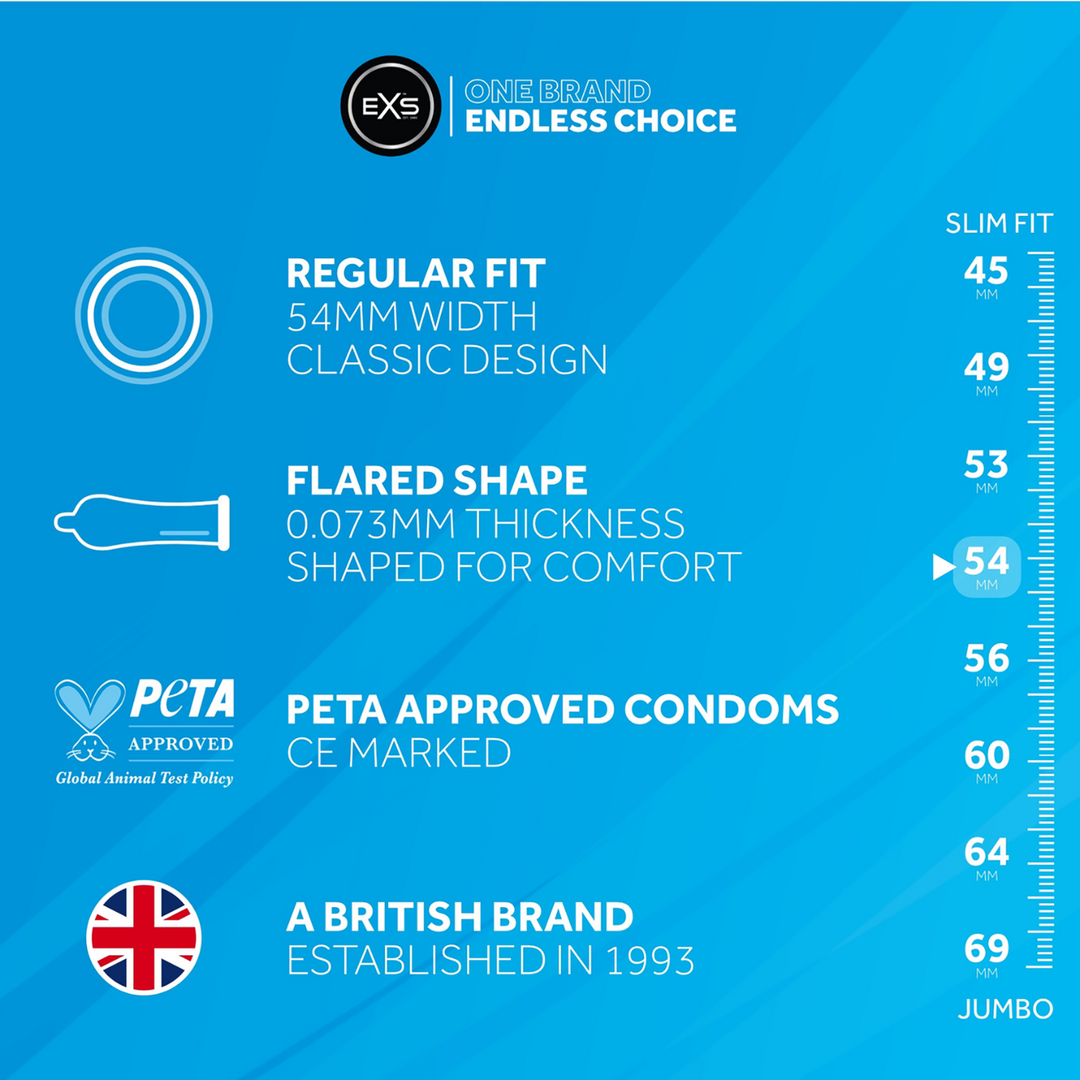 EXS Smiley Face Regular - Condooms - 100 Stuks - Afbeelding 3