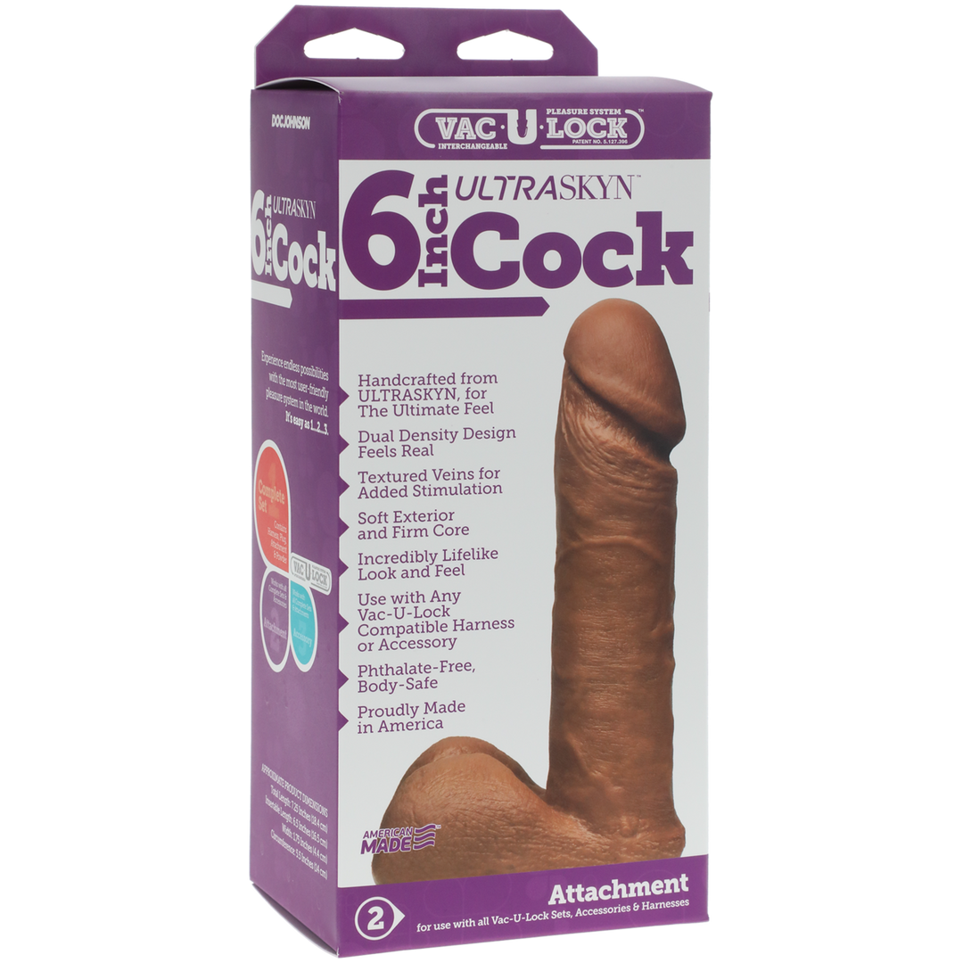 UR3 Cock - 6 / 16 cm - Bruin - Afbeelding 2