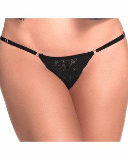 Kant Sleutelgat Slip – M/L – Zwart