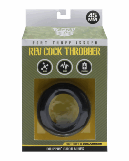 Rev Cock Throbber – Vibrerende Cockring – Zwart