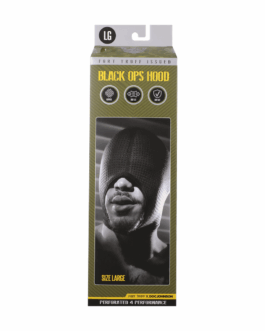 Black Ops Hoodie – Groot – Zwart