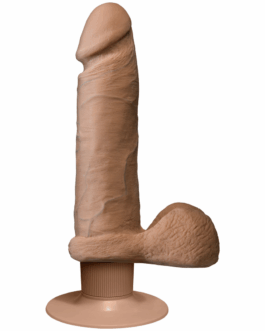 Vibrerende ULTRASKYN Dildo – 6 / 15 cm