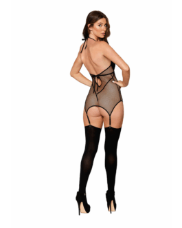 Garter Slip Teddy Diamond – One Size