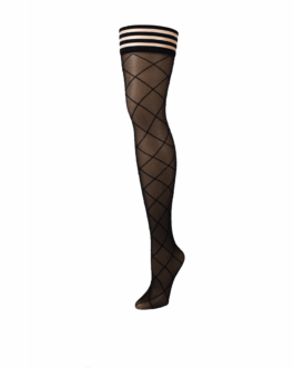 Anna – Thigh High – A – Zwart