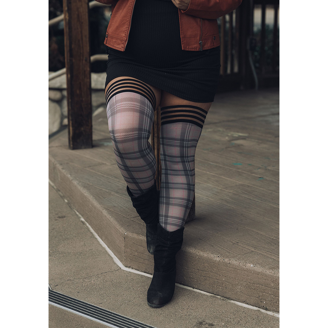 Lori - Thigh High - A - Grijs - Afbeelding 4