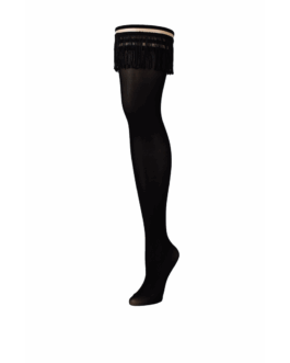 Keila – Thigh High – A – Zwart