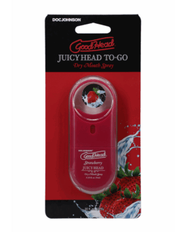 Juicy Head – Dry Mouth Spray To-Go – Aardbei – 0.3 fl oz / 9 ml