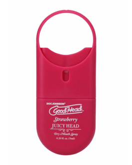 Juicy Head – Dry Mouth Spray To-Go – Aardbei – 0.3 fl oz / 9 ml