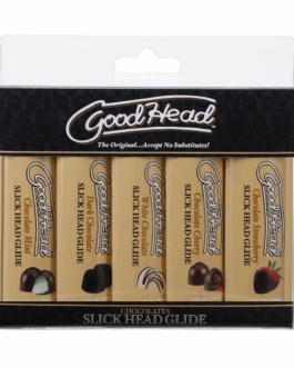 Slick Head Glide – Chocolates – 5 Pack – 1 fl oz / 29 ml