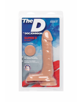 Super D – Realistische ULTRASKYN Dildo – 8 / 20 cm