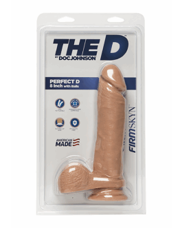 Perfect D – Realistic FIRMSKYN Dildo met Ballen – 8 / 20 cm