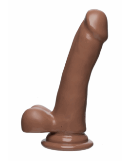 Slim D – Realistic FIRMSKYN Dildo met Ballen – 6 / 15 cm