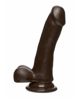 Slim D – Realistic FIRMSKYN Dildo met Ballen – 6 / 15 cm