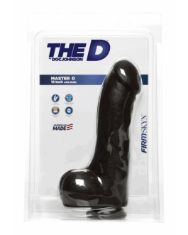 Master D – Realistic FIRMSKYN Dildo met Ballen – 12 / 30 cm