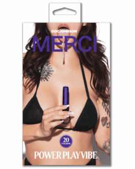 Power Play met Siliconen Grip Ring – Violet