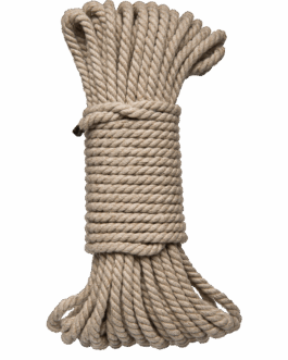 Bind en Tie – 6mm Jute Bondage Touw – 50 ft – Natuurlijk