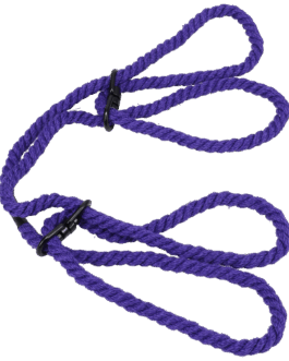 Beperk – 6mm Hennep Pols- of Enkelboeien – Paars