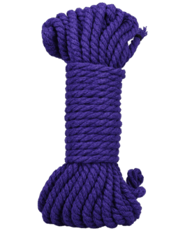 Bind and Tie – 6 mm Hennep Bondage Touw – 30 ft – Violet