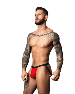Jock – L/XL – Rood/Zwart