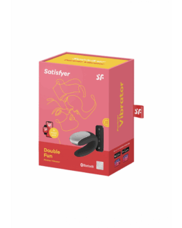 Dubbel Plezier – Partner Vibrator – Zwart