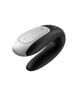 Dubbel Plezier – Partner Vibrator – Zwart