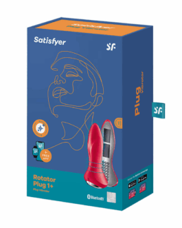 Rotar Plug 1Plus – Vibrerende Butt Plug met App – Rood