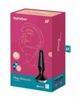 Plug-ilicious 2 – Vibrerende Butt Plug – Zwart