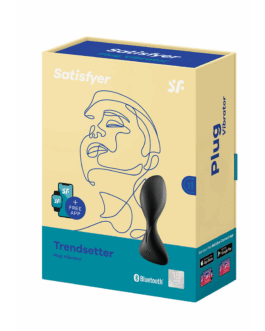 Trendsetter – Vibrerende Butt Plug – Zwart