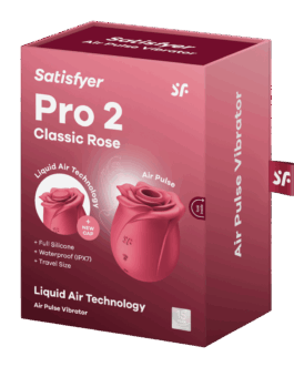 Pro 2 – Classic Rose – Air Pulse Vibrator