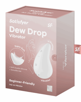 Dew Drop – Lay-on Vibrator – Wit