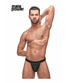 Micro G-String V – L/XL – Zwart