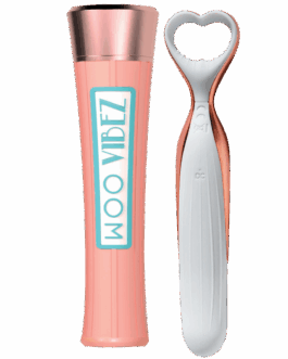 Oplaadbare Siliconen Vibrator met Opbergdoos