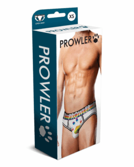 Oversized Paw Open Brief – XS – Wit