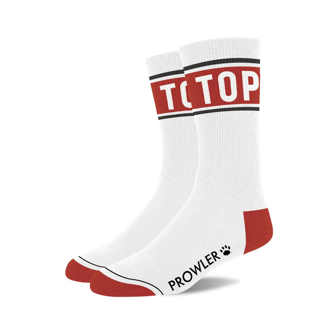 Top Socks - Wit/Rood - Afbeelding 2