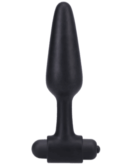 Vibrerende Butt Plug – 5 / 12 cm – Zwart