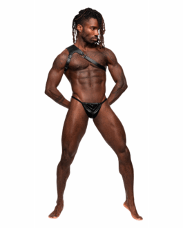 Zodiac – Imitatie Leren Schouderharnas – One Size – Zwart