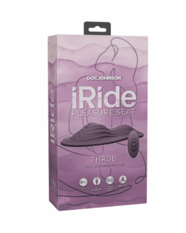 iRide Pleasure Seat – Throb – Oplaadbaar met Draadloze Afstandsbediening – Dusty Purple