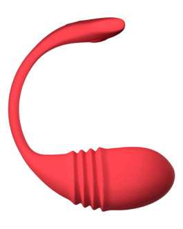 Vulse – App-gestuurde Duwende Ei Vibrator – Rood