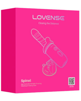 Spinel – Draagbare Duwende Vibrerende en Verwarmende Dildo