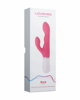 Nora – Bluetooth Afstandsbediening Konijnen Vibrator – Roze