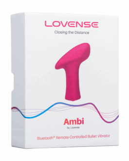 Ambi – App-gestuurde Brede Oppervlakte Bullet Vibrator – Roze